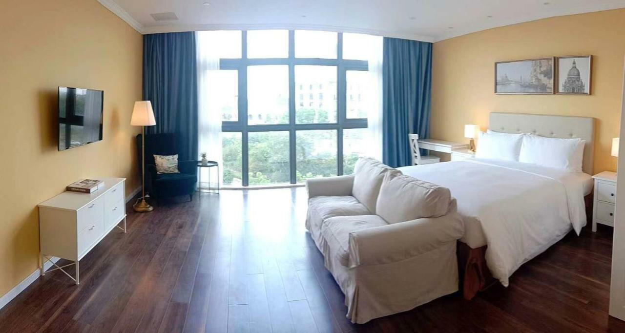 Hannan Greenland Platinum Apartment Wuhan Exteriör bild